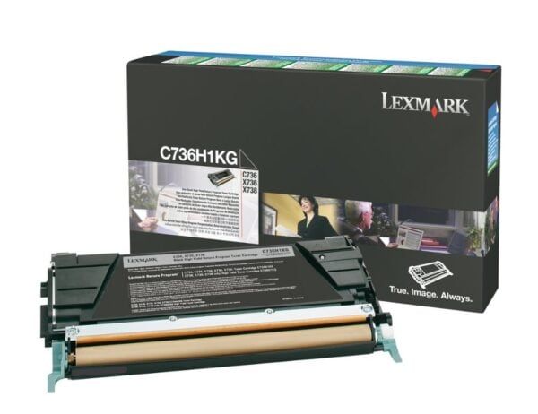 LEXMARK Toner High Black C736H1K LEXMARK Toner High Black C736H1K