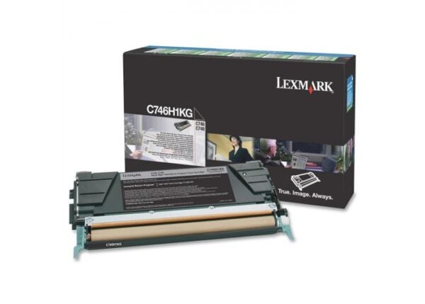 LEXMARK Toner High Black C746H1K LEXMARK Toner High Black C746H1K