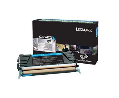 LEXMARK Toner Standard Cyan C746A1C