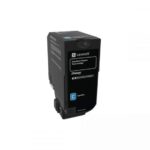 LEXMARK Toner Cyan 74C20C0