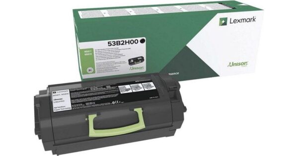 LEXMARK Toner High Black 53B2H00 LEXMARK Toner High Black 53B2H00