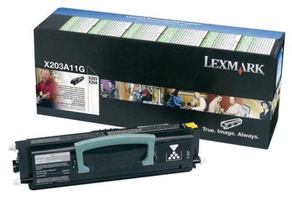 LEXMARK Toner Standard Black X203A11 LEXMARK Toner Standard Black X203A11