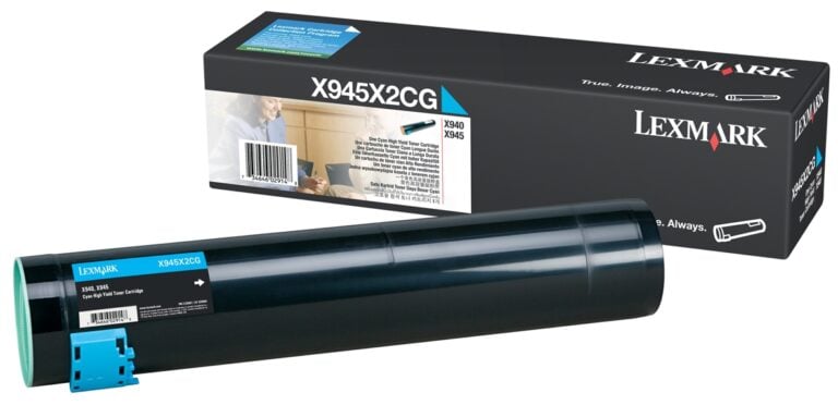 LEXMARK Toner Cyan X945X2CG