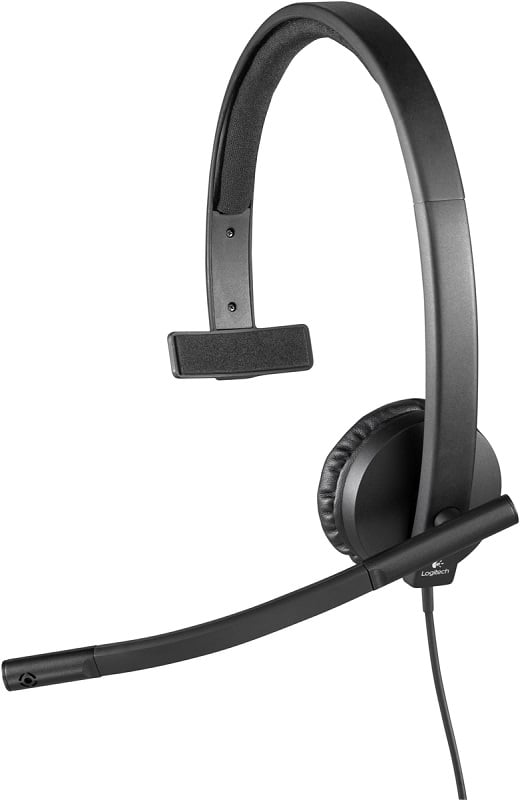 LOGITECH Headset Wired Mono H570e - Universal Version - USB Type A