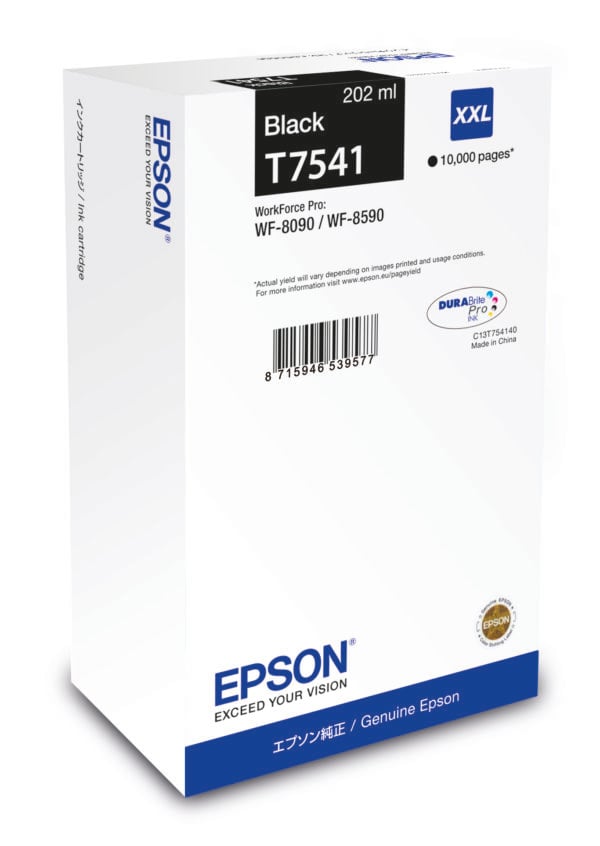 Epson Cartridge Black XXL C13T75414N