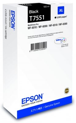 Epson Cartridge Black XL C13T75514N