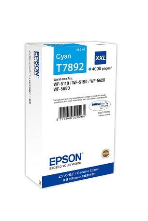 Epson Cartridge Cyan XXL C13T789240