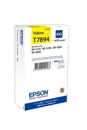 Epson Cartridge Yellow XXL C13T789440