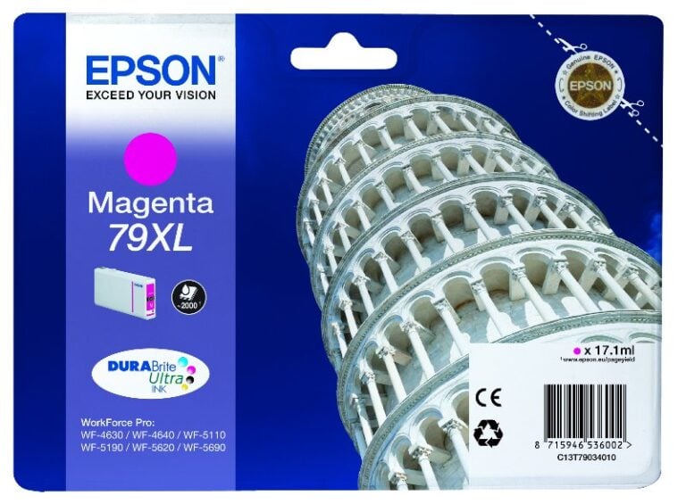EPSON Cartridge Magenta 79XL C13T79034010