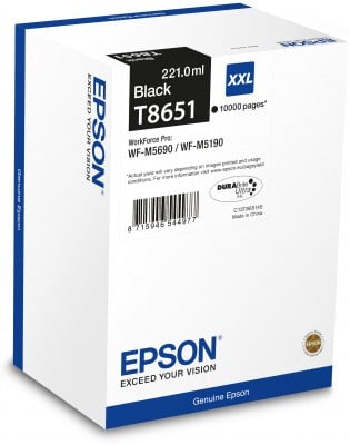 EPSON Cartridge Black C13T865140