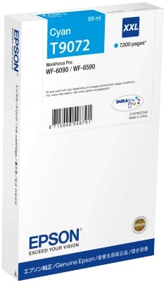 EPSON Cartridge Cyan XXL C13T90724N