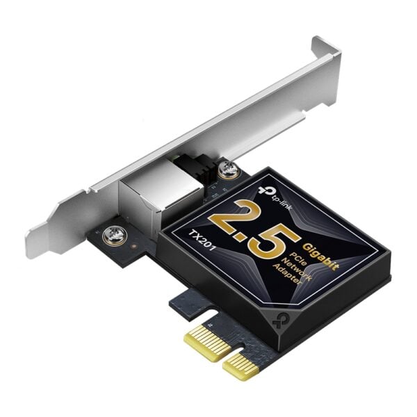 TP-LINK Network PCIe TX201 2.5 Gigabit Network Adapter TP-LINK Network PCIe TX201 2.5 Gigabit Network Adapter