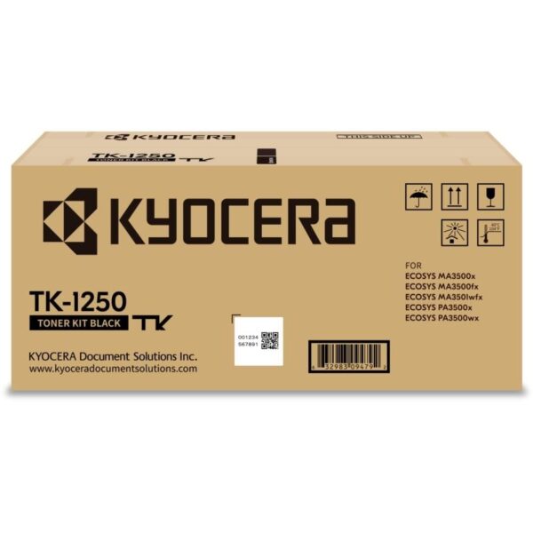 KYOCERA Toner Black TK-1250 KYOCERA Toner Black TK-1250