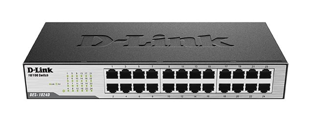 D-LINK SWITCH DES-1024D 24-Port 10/100Mbps