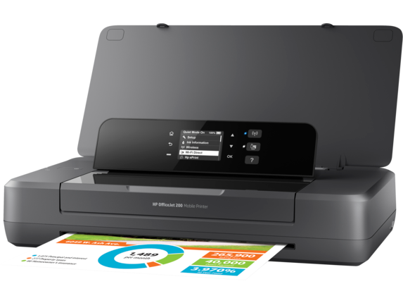 Εκτυπωτής Inkjet HP OfficeJet 200 Mobile Έγχρωμος