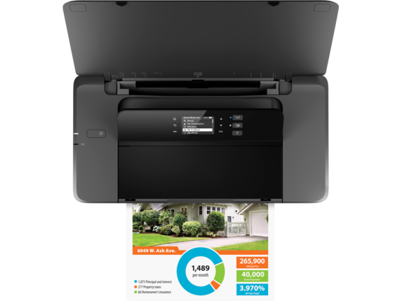Εκτυπωτής Inkjet HP OfficeJet 200 Mobile Έγχρωμος