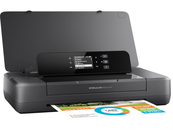 Εκτυπωτής Inkjet HP OfficeJet 200 Mobile Έγχρωμος
