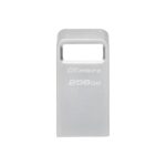 USB Flash Kingston 256GB DataTraveler Micro 200MB/s Metal USB 3.2 Gen 1