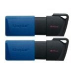 USB Flash Kingston 64GB DataTraveler Exodia M 3.2 Gen 1 (Black + Blue) 2 τεμάχια