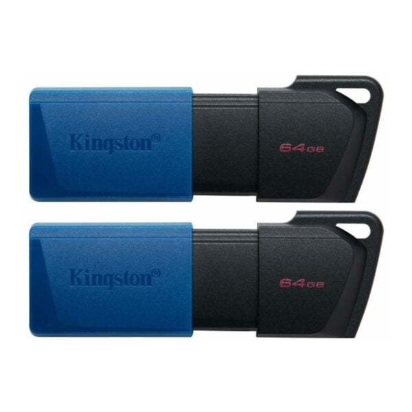 USB Flash Kingston 64GB DataTraveler Exodia M 3.2 Gen 1 (Black + Blue) 2 τεμάχια