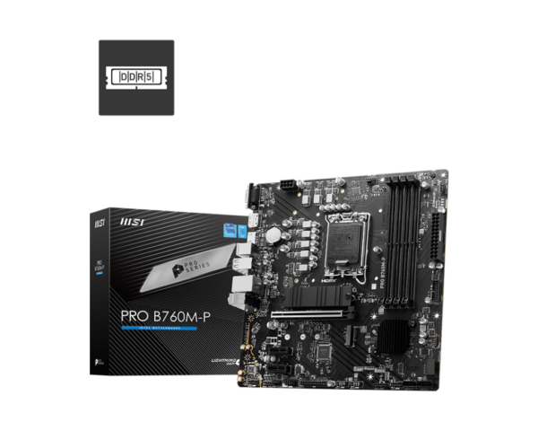 Μητρική MSI Pro B760M-P (B760/DDR5/1700)