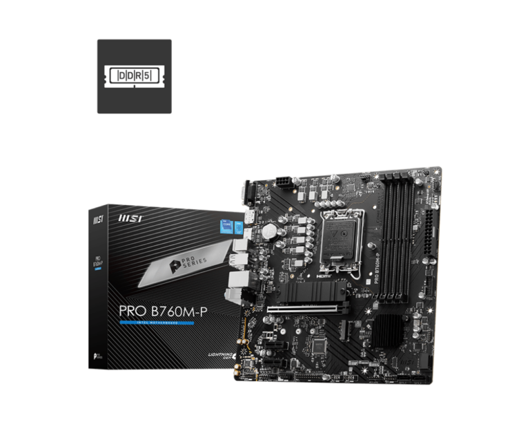 Μητρική MSI Pro B760M-P (B760/DDR5/1700)