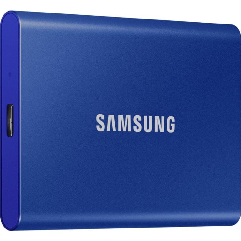 Εξωτερικός Δίσκος SSD Samsung T7 1TB 2.5'' Indigo Blue