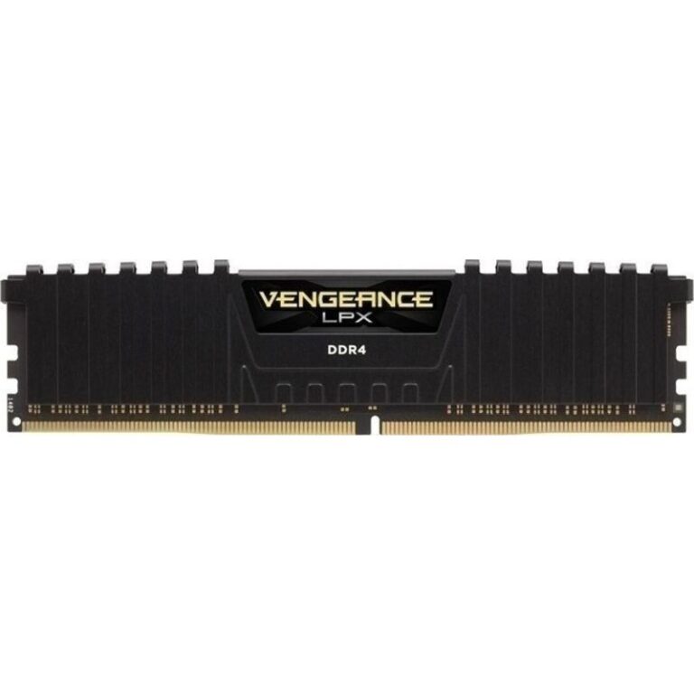 Μνήμη RAM Corsair Vengeance LPX 8GB (1x8GB) DDR4 3200MHz Black για Desktop
