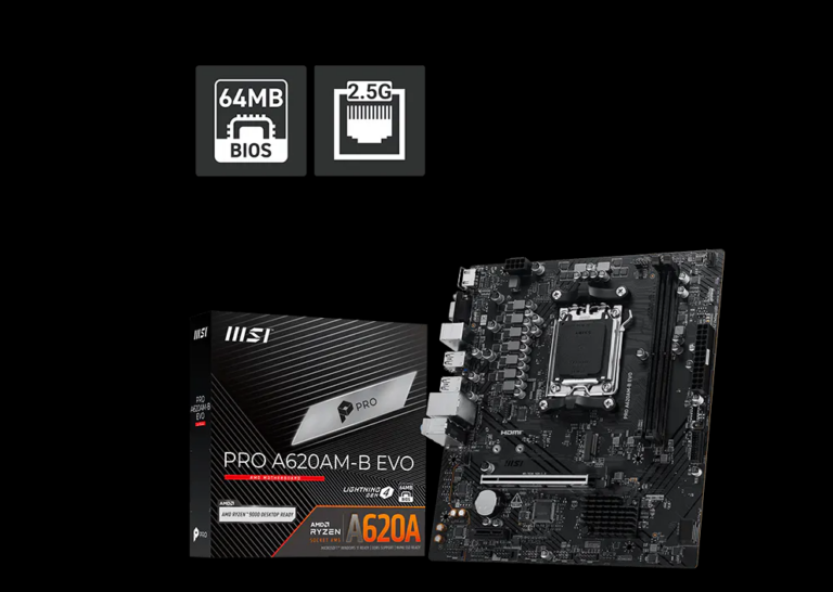 Μητρική MSI PRO A620AM-B EVO