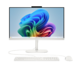 Desktop HP OmniStudio  All-in-One D79Z0EA 24-cw0001nv 24" FHD Touch Ryzen 7-445/16GB/1TB/W11H White