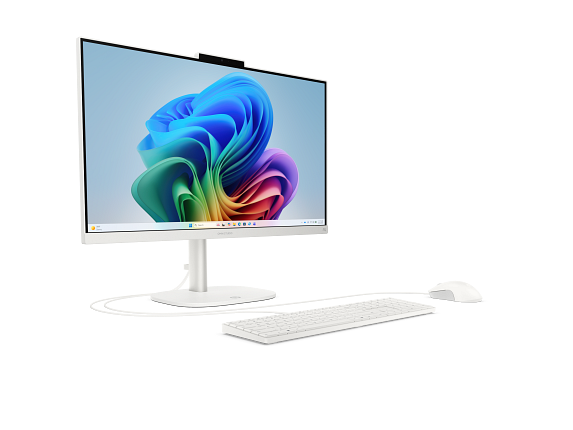 Desktop HP OmniStudio  All-in-One D79Z0EA 24-cw0001nv 24" FHD Touch Ryzen 7-445/16GB/1TB/W11H White