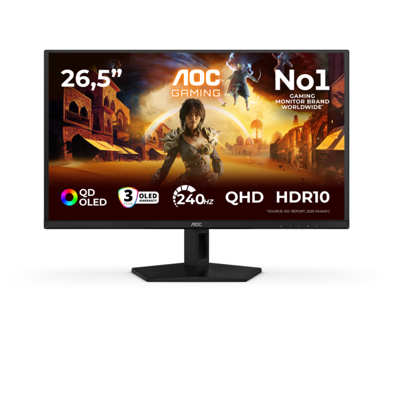AOC Q27G41ZDF QD-OLED Monitor 25.6" QHD