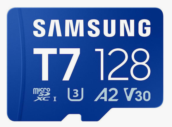 Κάρτα Μνήμης Samsung MicroSDXC T7 128GB U3 V30 A2
