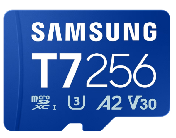 Κάρτα Μνήμης Samsung MicroSDXC T7 256GB U3 V30 A2