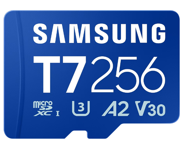 Κάρτα Μνήμης Samsung MicroSDXC T7 256GB U3 V30 A2