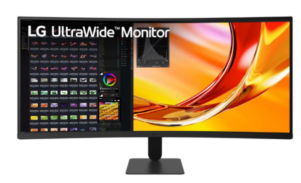 34U601B-B.AEUQ LG 34U601B-B Curved Monitor 34" QHD